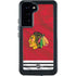 NHL Blackhawks Red Stripes Galaxy S24 Plus Waterproof Case